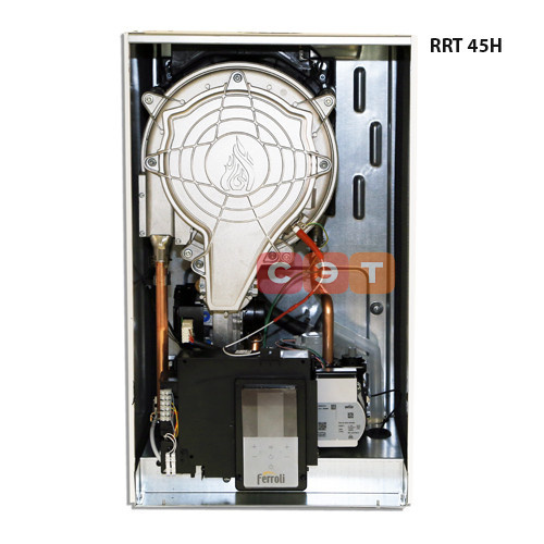 Котел настенный (закрытая камера сгорания, одноконтурный) Ferroli BLUEHELIX HITECH RRT 34 H (RU)